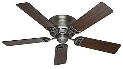 Low profile ceiling fan lowes - Shop Hunter Aker 36-in Fresh White Indoor Ceiling Fan with Light (3-Blade) in the Ceiling Fans department at Lowe's.com. The Scandinavian-style lighting complemented by a mid-century color palette along with the rounded edges throughout the Aker gives it a soft, modern look. With